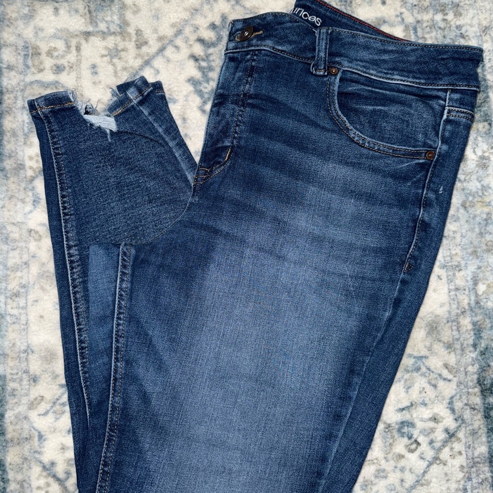 Maurices Deep Indigo Women's Skinny Jeans